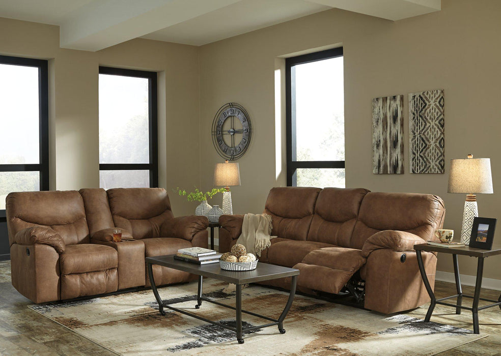 Boxberg Reclining Loveseat with Console