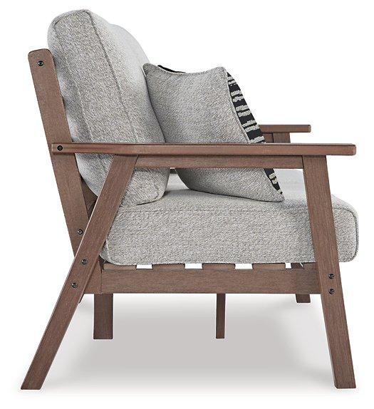 Emmeline Outdoor Loveseat with Cushion