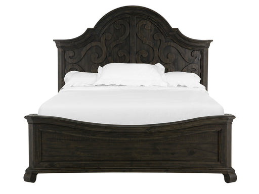 Bellamy Complete Queen Shaped Panel Bed image