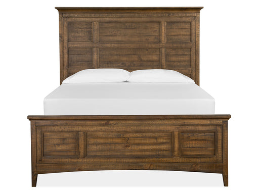 Bay Creek Complete Queen Panel Bed With Storage Rails image