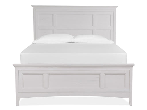 Heron Cove Complete Queen Panel Bed With Storage Rails image