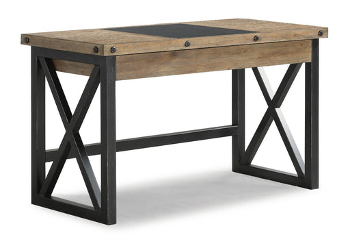 Flexsteel Carpenter Lift-Top Writing Desk in Rustic Gray image