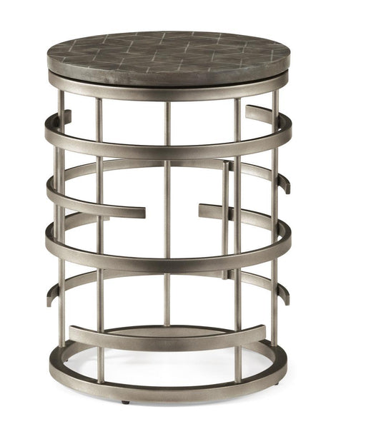 Flexsteel Halo Chairside Table in Silver image