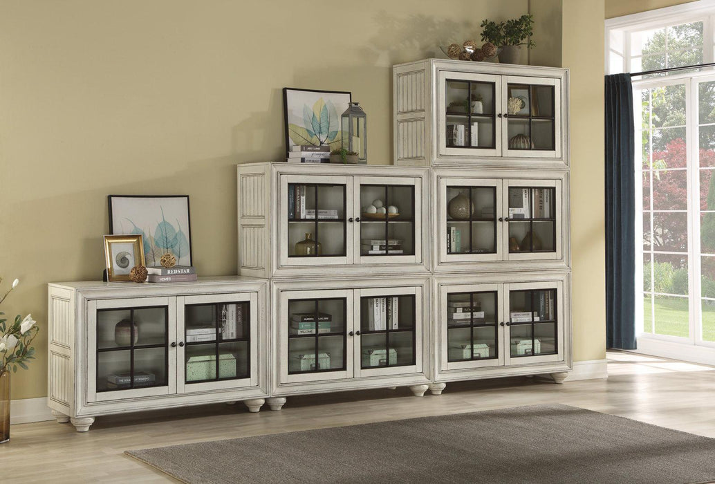 Flexsteel Harmony Stacking Bookcase in White