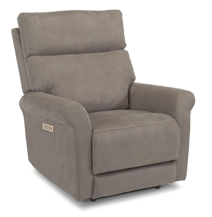 Flexsteel Owen Power Recliner with Power Headrest and Lumbar image