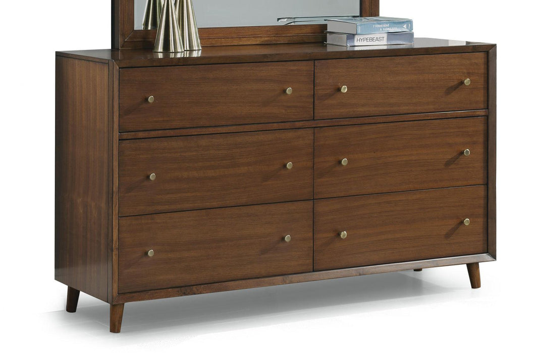 Flexsteel Wynwood Ludwig Dresser in Medium Brown image