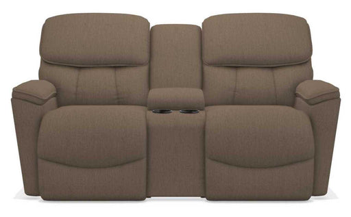 La-Z-Boy Kipling Java Power Reclining Loveseat With Headrest and Console image