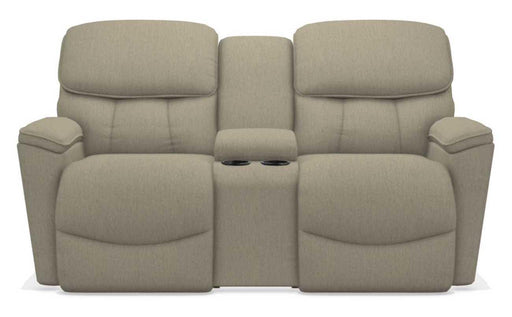 La-Z-Boy Kipling Teak Power Reclining Loveseat With Console image