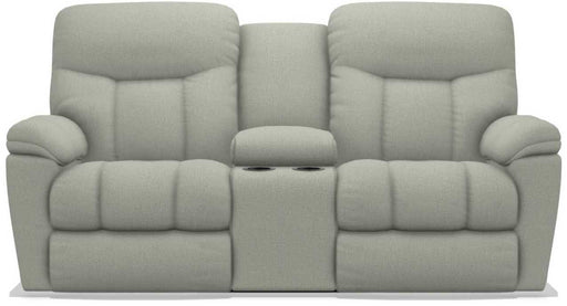 La-Z-Boy Morrison Tranquil Power Reclining Loveseat with Console image