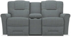 La-Z-Boy Easton Stonewash Power Reclining Loveseat with Headrest And Console image