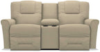 La-Z-Boy Easton Toast Power Reclining Loveseat with Headrest And Console image
