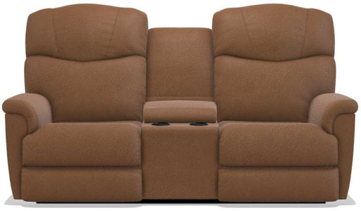 La-Z-Boy Lancer Power La-Z Time Silt Full Reclining Loveseat with Console image