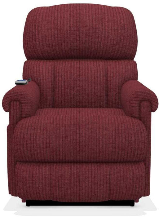 La-Z-Boy Pinnacle Platinum Sangria Power Lift Recliner with Headrest and Lumbar image