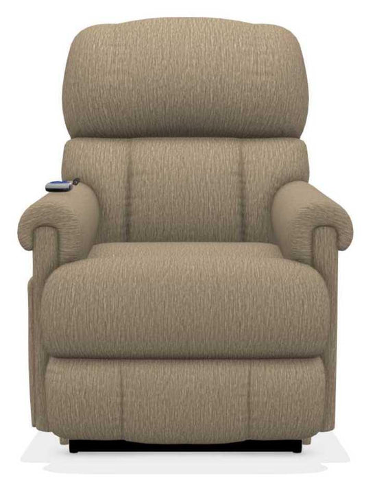 La-Z-Boy Pinnacle Platinum Driftwood Power Lift Recliner with Headrest and Lumbar image