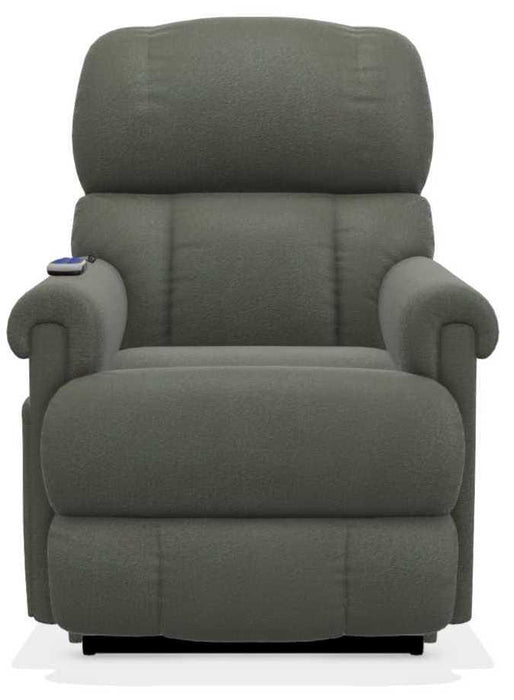 La-Z-Boy Pinnacle Platinum Charcoal Power Lift Recliner with Massage and Heat image