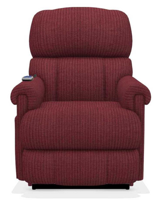 La-Z-Boy Pinnacle Platinum Sangria Power Lift Recliner with Massage and Heat image