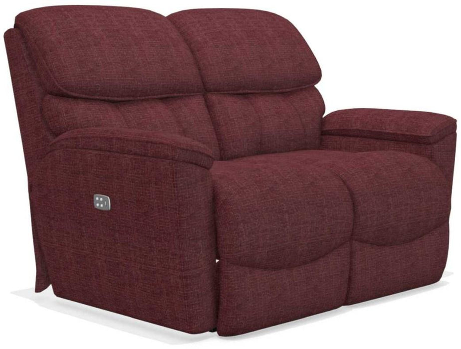 La-Z-Boy Kipling Cherry La-Z-Time Power-Reclineï¿½ Full Reclining Loveseat with Power Headrest image