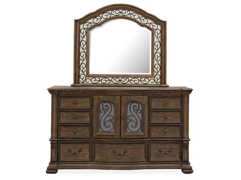 Magnussen Furniture Durango Drawer Dresser in Willadeene Brown