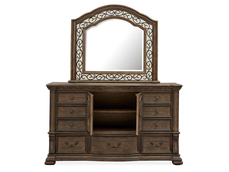 Magnussen Furniture Durango Drawer Dresser in Willadeene Brown