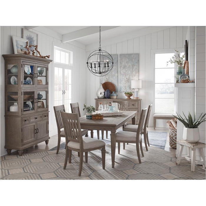 Magnussen Furniture Lancaster Rectangular Dining Table in Dovetail Grey