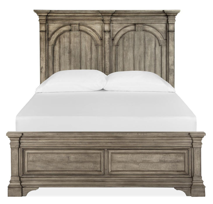 Magnussen Furniture Milford Creek King Panel Bed in Lark Brown B5006-54