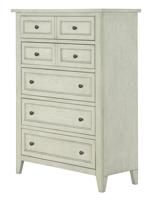 Magnussen Furniture Raelynn Chest in Weathered White