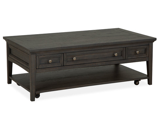 Westley Falls Rectangular Cocktail Table W/Casters image