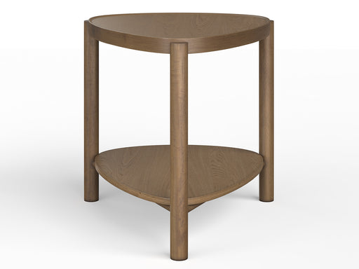 Hadleigh Brown Shaped Accent End Table image